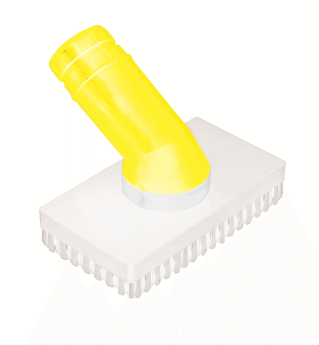 RECTANGULAR BRUSH FDA YELLOW D50