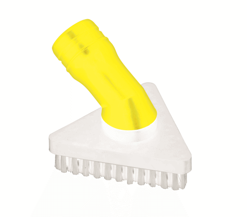 TRIANGULAR BRUSH FDA YELLOW D40
