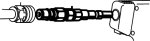 ADAPTER DO WĘŻA 3/8 NILFISK 6401067