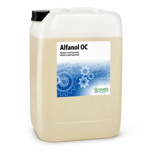 Strovels Alfanol OC - usuwanie najcięższych zabrudzeń, tłuszczu, oleju, smarów, sadzy z elewacji, kostki brukowej, tynku, betonu, kamienia