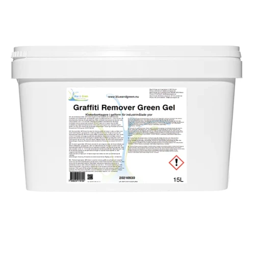 Graffiti Remover Green Gel 5L - preparat do usuwania uciążliwych graffiti z fasad budynków, wiaduktó