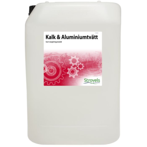 Strovels Kalk & Aluminium 25L - kwaśny preparat z inhibitorami korozji do usuwania osadów wapiennych, rdzy i dezoksydacji metali