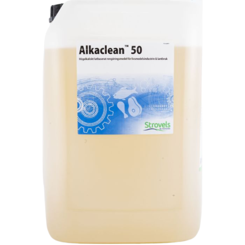 Strovels Alkaclean 50 25L - preparat do czyszczenia komór wędzarniczych i pieców z zabrudzeń smolist