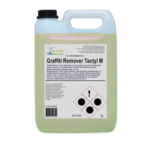 Graffiti Remover Tectyl M 5L - preparat do usuwania graffiti z farb bitumicznych, markerów i zabrudz