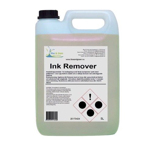 Ink Remover 5L - preparat do usuwania graffiti z tuszu i markerów z powierzchni wrażliwych, szkła, l