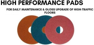 Pad 10" (254mm) do czyszczenia SupraShine High Performance z mikrodiamentem 