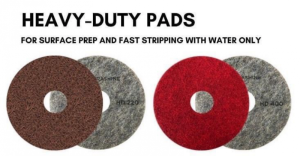 Pad 28" (711mm) do czyszczenia SupraShine Heavy Duty z mikrodiamentem