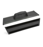 PACKA  RĘCZNA  CLEAN GLASS 40CM SZARA