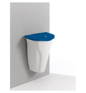POJEMNIK WALL-UP Z KOLOROWA POKRYWĄ BEZ PEDAŁA+ ŚRUBY