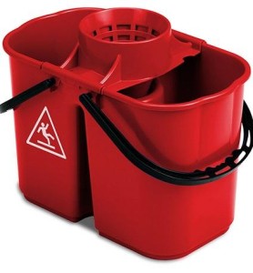 WIADRO FOX  Z ODCISKARKĄ 8+6L 