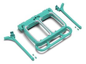 UCHWYT WORKA 2X70L GREEN LINE 