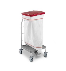 STELAŻ DUST  Z POWŁOKĄ RILSAN 2X70L Z POKRYWA I PEDŁAŁEM